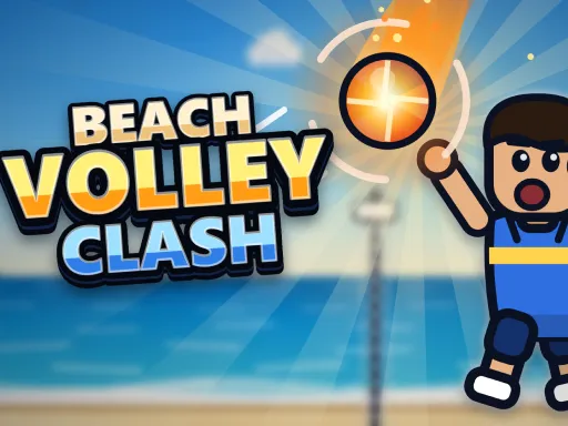 Beach Volleyball Clash: Summer Smash Cover